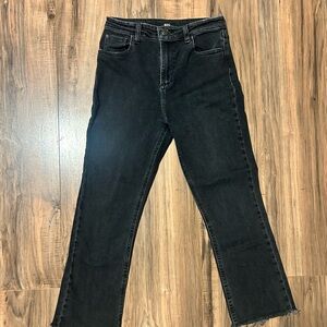 BDG Women's Dark Straight Leg Jeans